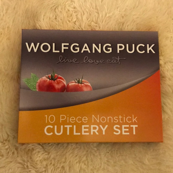 Wolfgang Puck Live Love Eat Cutlery Set - Picture 1 of 3